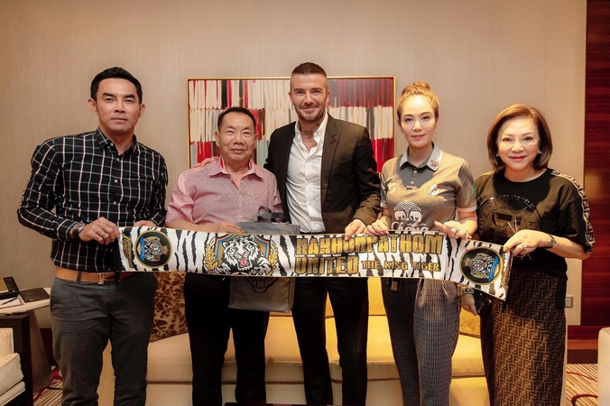 Nakon Pathom MP seeks Beckham’s advice on football team Nakon Pathom MP seeks Beckham’s advice on football team