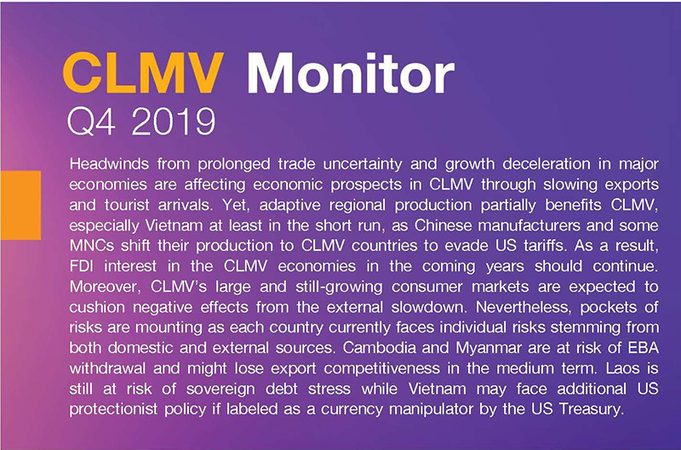 Amid mounting risks, CLMV to witness 6-7% growth in 2020: SCB centre Amid mounting risks, CLMV to witness 6-7% growth in 2020: SCB centre