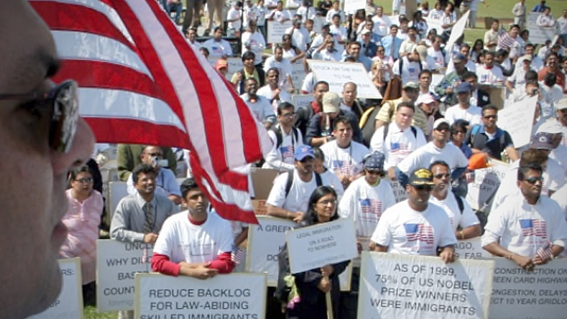 Employment green card backlog tops 800,000, most of them Indian. A solution is elusive. Employment green card backlog tops 800,000, most of them Indian. A solution is elusive.