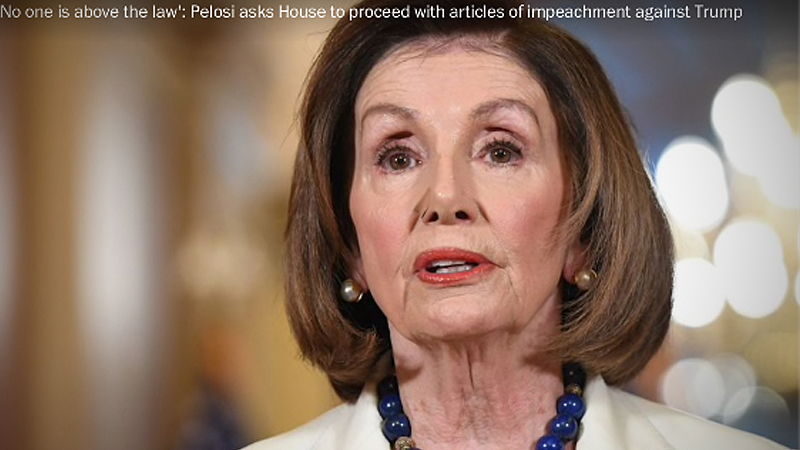 With impeachment, Pelosi emerges as Trump's most powerful political adversary With impeachment, Pelosi emerges as Trump's most powerful political adversary