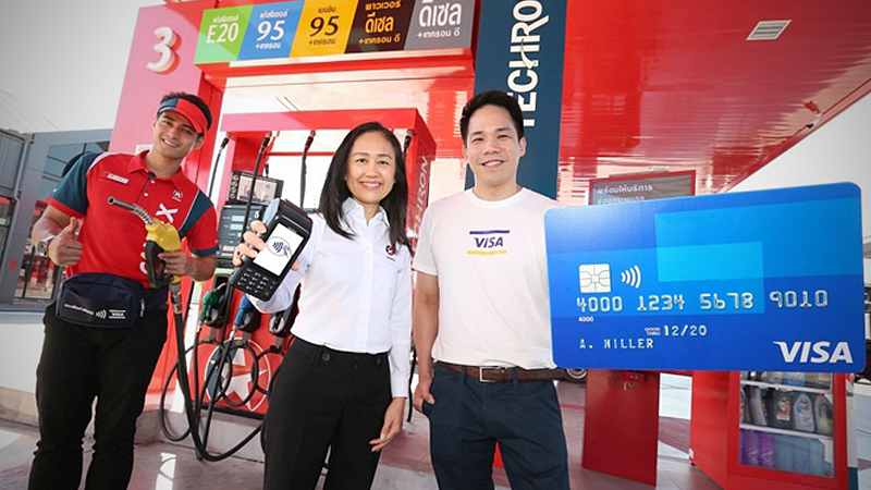 Visa, Caltex introduce contactless payment Visa, Caltex introduce contactless payment