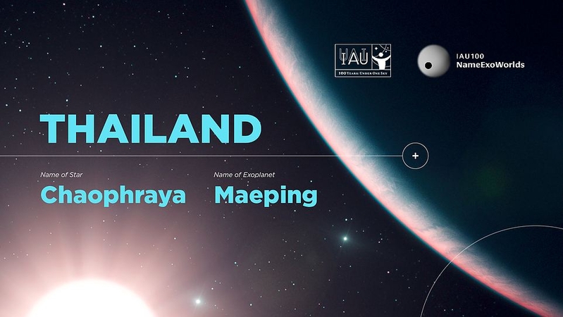 Two celestial objects named Chao Phraya and Maeping Two celestial objects named Chao Phraya and Maeping