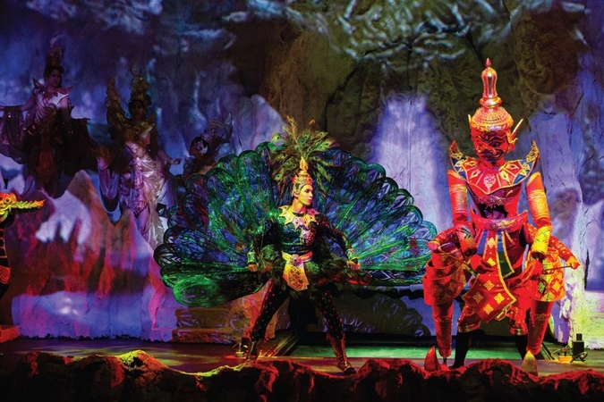A wondrous tale: the naga conquers the demon in the new hi-tech show at Tribhum Phuket A wondrous tale: the naga conquers the demon in the new hi-tech show at Tribhum Phuket