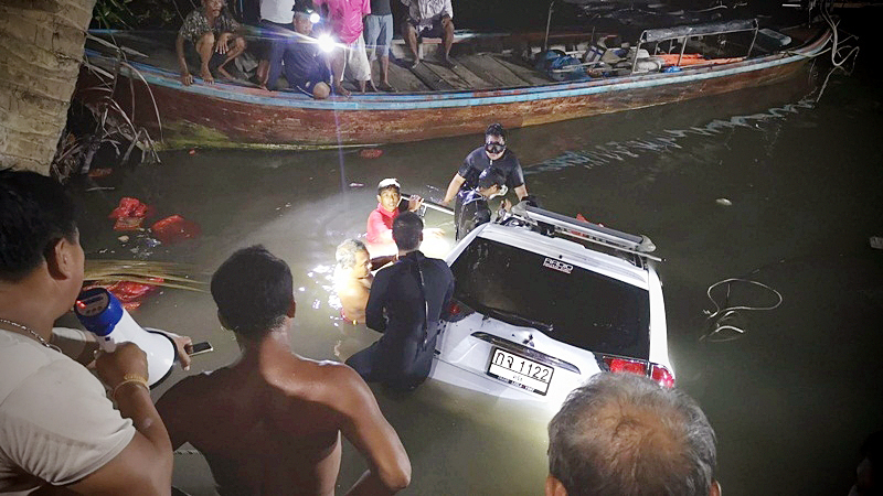 Mayor of municipality in Trang missing after car accident Mayor of municipality in Trang missing after car accident