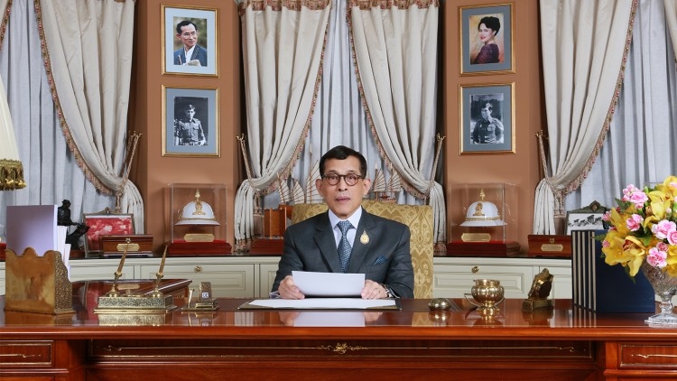 King gives his blessings to Thai people for the New Year King gives his blessings to Thai people for the New Year