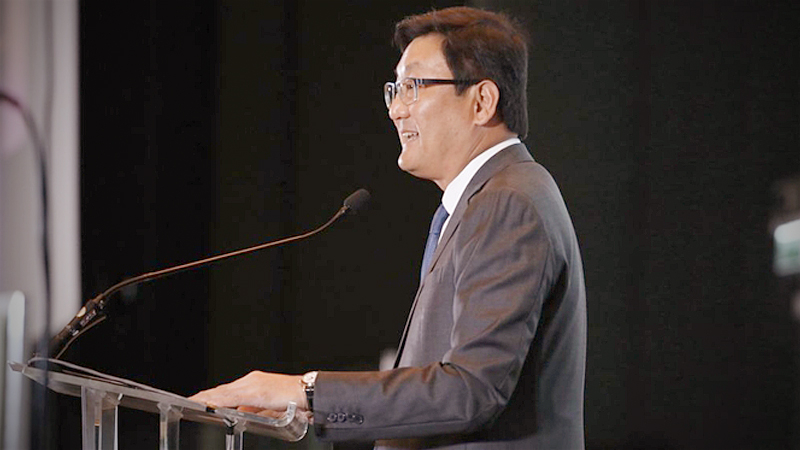Pakorn Peetathawatchai, president of the Stock Exchange of Thailand