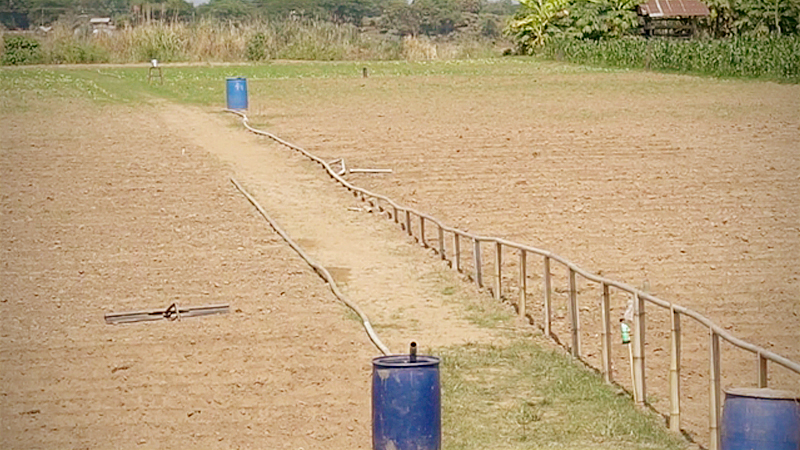 Falling Mekong water levels increase farming cost in Nong Khai Falling Mekong water levels increase farming cost in Nong Khai