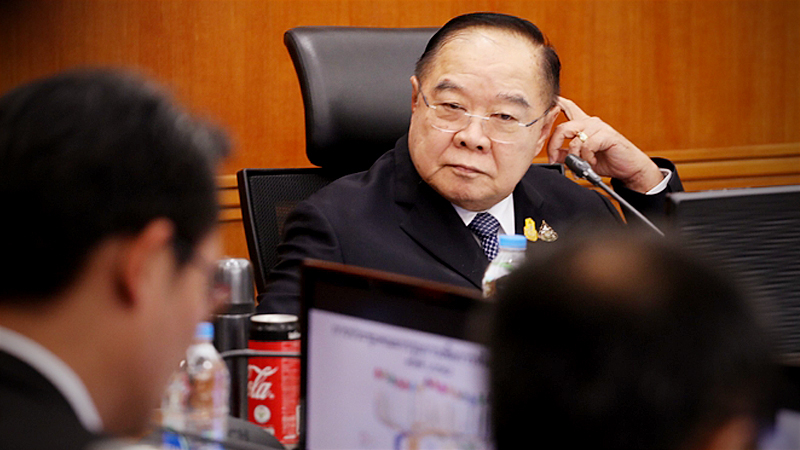 Prawit urges calm as Surachate shooting frays nerves Prawit urges calm as Surachate shooting frays nerves