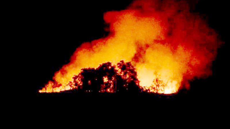 Cane-burning blamed for air pollution in Phetchabun Cane-burning blamed for air pollution in Phetchabun