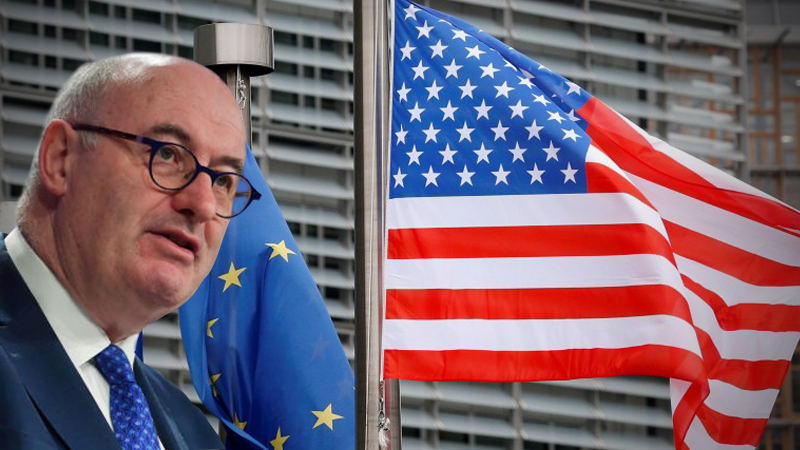 U.S., EU square up for trade brawl after Trump's China deal U.S., EU square up for trade brawl after Trump's China deal