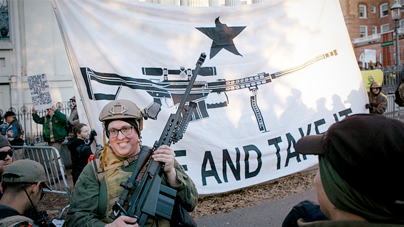 Thousands of gun rights activitists descend on Virginia's capital Thousands of gun rights activitists descend on Virginia's capital