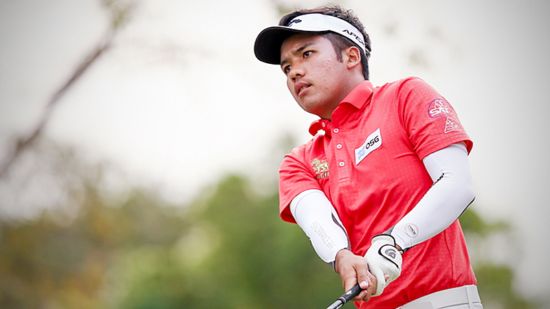 Suradit on birdie blitz to claim lead Suradit on birdie blitz to claim lead