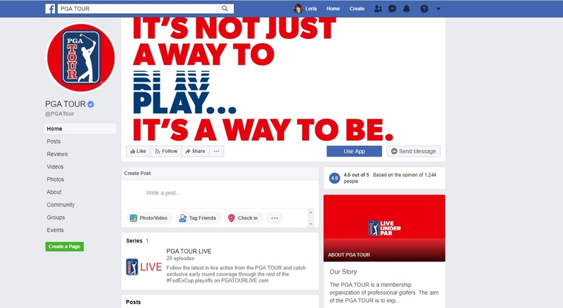 Facebook and PGA TOUR announce global content agreement Facebook and PGA TOUR announce global content agreement