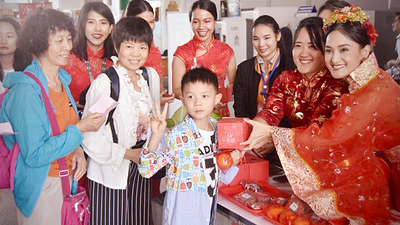 Krabi Airport shakes off virus jitters, gives Chinese warm welcome Krabi Airport shakes off virus jitters, gives Chinese warm welcome