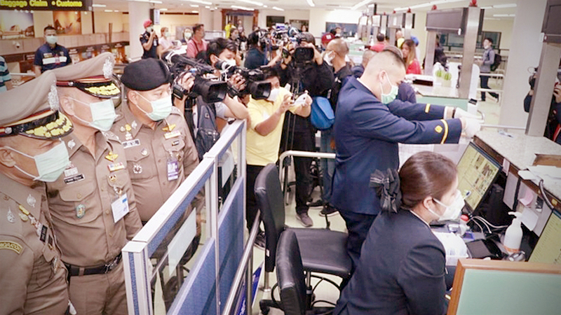 Immigration Police join efforts at airports to prevent spread of Wuhan virus Immigration Police join efforts at airports to prevent spread of Wuhan virus