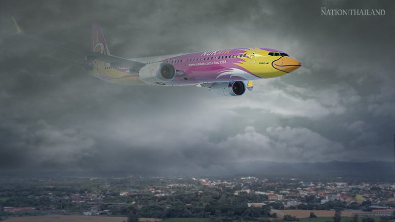 Severe air pollution forces Nok Air flight back to Bangkok Severe air pollution forces Nok Air flight back to Bangkok