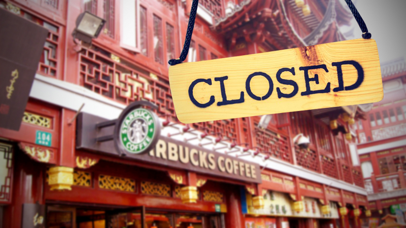 Starbucks closes half its China stores during virus outbreak Starbucks closes half its China stores during virus outbreak