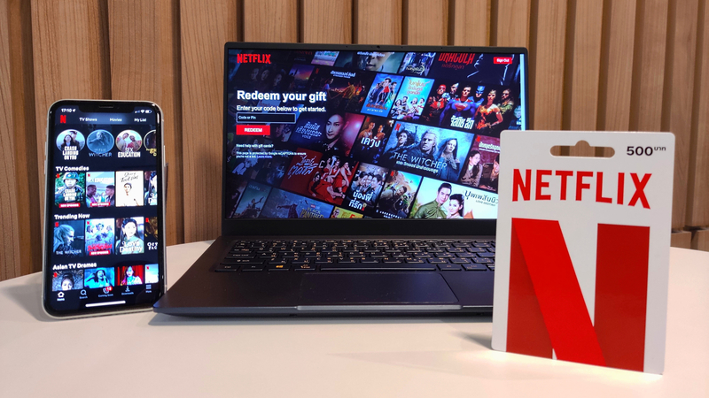 Netflix Cards go on sales in Thailand Netflix Cards go on sales in Thailand
