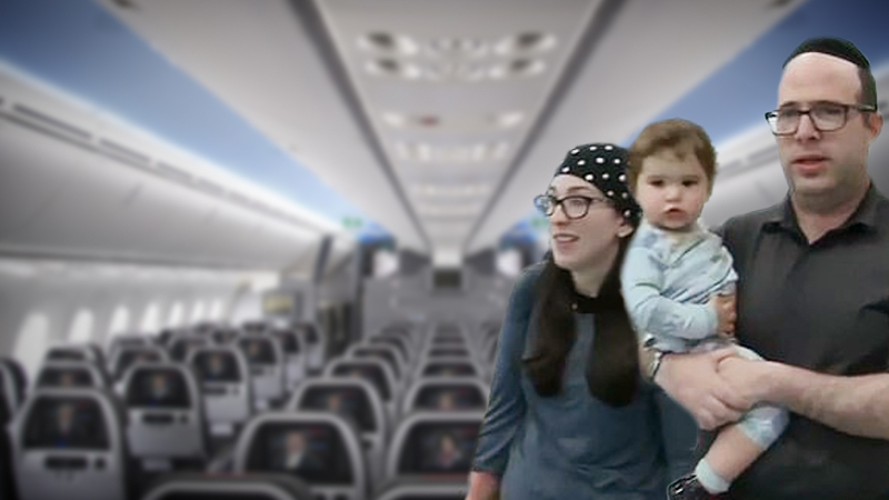 Jewish family kicked off flight over 'body odor' sues American Airlines for discrimination Jewish family kicked off flight over 'body odor' sues American Airlines for discrimination