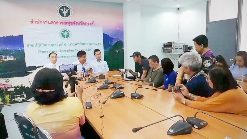 More than 100 patients under coronavirus watch in Krabi More than 100 patients under coronavirus watch in Krabi