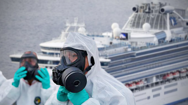 Ten passengers infected with coronavirus on quarantined cruise ship with thousands aboard Ten passengers infected with coronavirus on quarantined cruise ship with thousands aboard