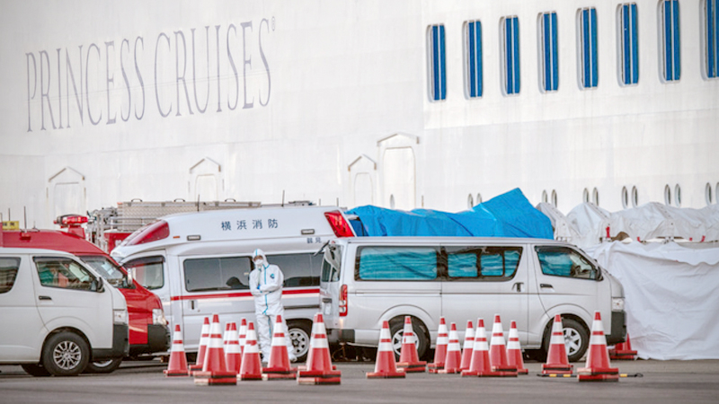 41 more cases of new coronavirus found on cruise ship docked in Japan 41 more cases of new coronavirus found on cruise ship docked in Japan