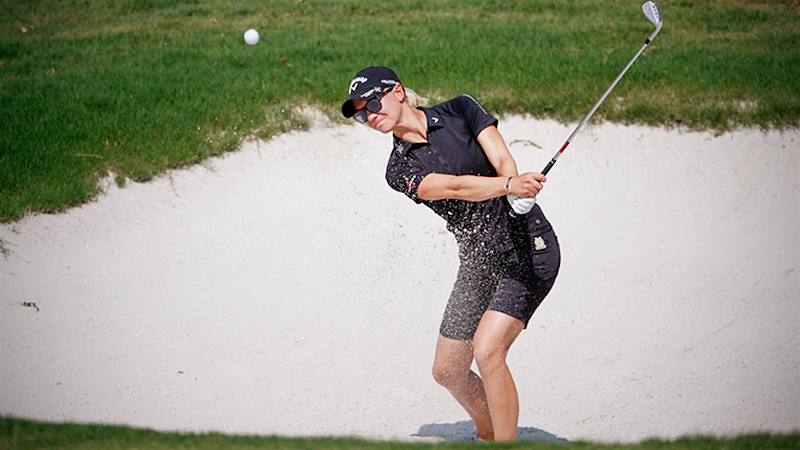 Sagstrom leads midway through the ISPS Handa VIC Open Sagstrom leads midway through the ISPS Handa VIC Open
