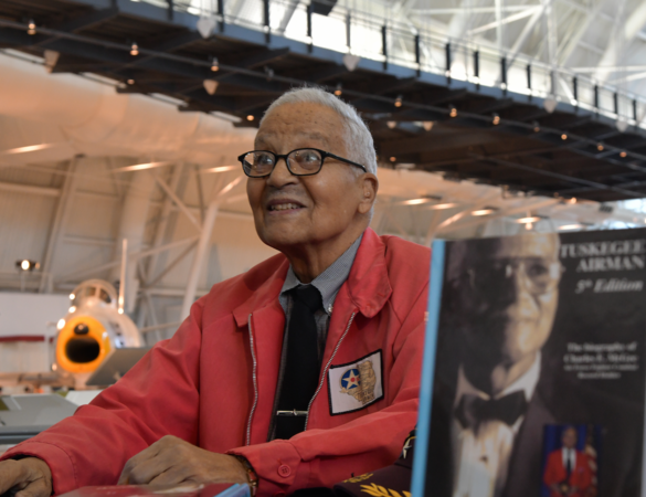 100-year-old Tuskegee Airman aims to inspire at annual Smithsonian event 100-year-old Tuskegee Airman aims to inspire at annual Smithsonian event