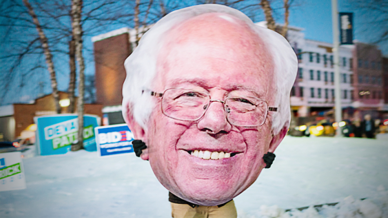 Bernie Sanders is the man to beat in New Hampshire, as the anti-Sanders vote splinters Bernie Sanders is the man to beat in New Hampshire, as the anti-Sanders vote splinters