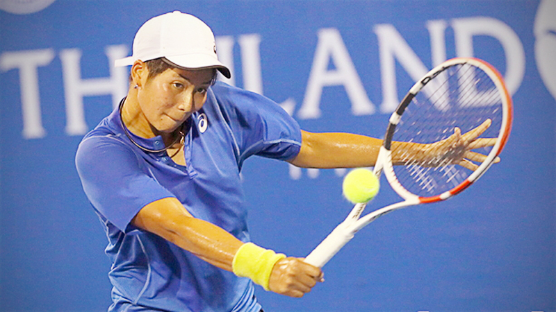 Lucky-loser Peangtarn ousts French opponent for 1st home WTA match win Lucky-loser Peangtarn ousts French opponent for 1st home WTA match win