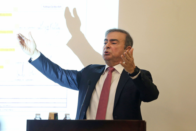 Ghosn faces Nissan in Dutch court for 1st time since escape Ghosn faces Nissan in Dutch court for 1st time since escape