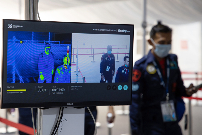 Vacant booths and general gloom at virus-hit Singapore Airshow Vacant booths and general gloom at virus-hit Singapore Airshow