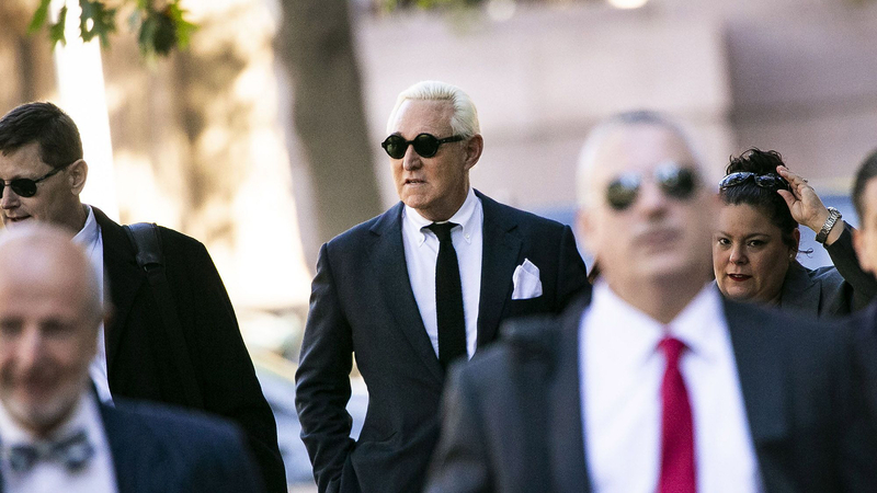 Stone seeks to avoid prison; Trump hints at pardon Stone seeks to avoid prison; Trump hints at pardon