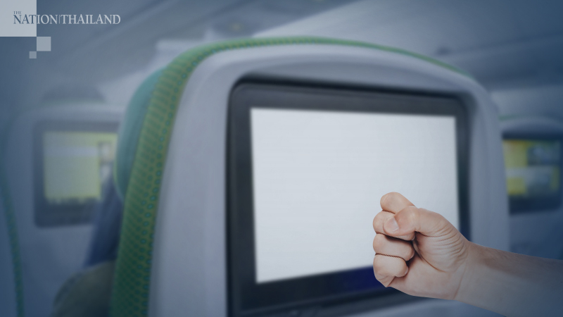 A woman shamed a man for punching her reclined seat. The Internet is split on who's in the wrong. A woman shamed a man for punching her reclined seat. The Internet is split on who's in the wrong.