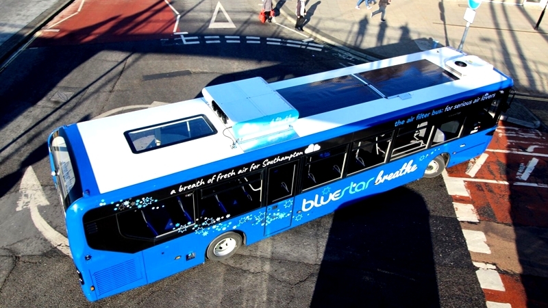 Air purifier on bus roof likened to GT200 hoax Air purifier on bus roof likened to GT200 hoax