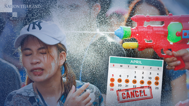 Cabinet pours cold water on Songkran holiday extension proposal Cabinet pours cold water on Songkran holiday extension proposal