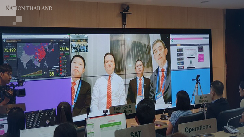 Anutin hits back at critics on video call Anutin hits back at critics on video call