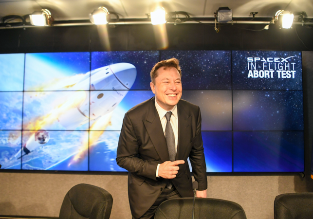 Elon Musk went from sleeping in the factory to being on the cusp of launching a crew into space Elon Musk went from sleeping in the factory to being on the cusp of launching a crew into space