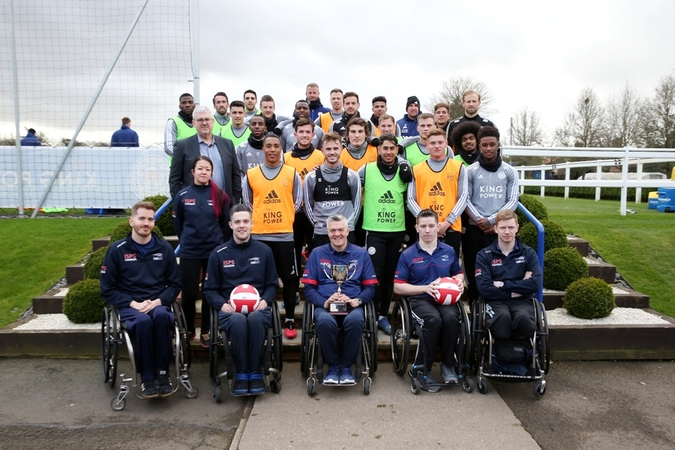 Leicester City Players Help Launch Leicester City Players Help Launch King Power Quad Nations Tournament Leicester City Players Help Launch Leicester City Players Help Launch King Power Quad Nations Tournament