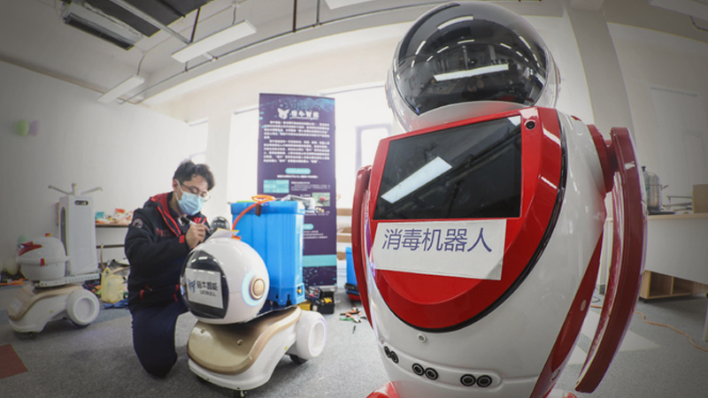 High-tech provides vital help in virus control High-tech provides vital help in virus control