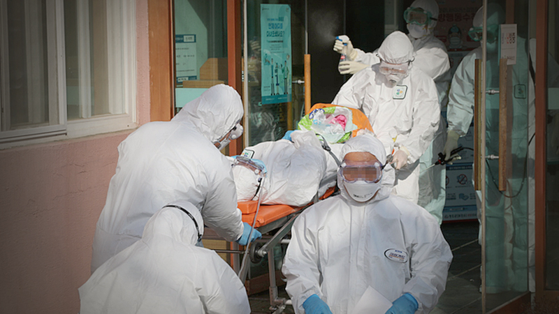 Korea's virus cases surge to 433 on church services, cluster outbreak at hospital Korea's virus cases surge to 433 on church services, cluster outbreak at hospital