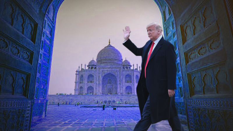 Trump's India trip mixes politics with policy, and the promise of his biggest rally yet Trump's India trip mixes politics with policy, and the promise of his biggest rally yet