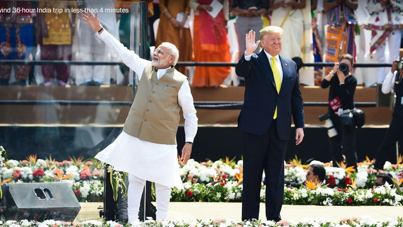 Trump praises Modi's record on religious tolerance as violence erupts over India's treatment of Muslims Trump praises Modi's record on religious tolerance as violence erupts over India's treatment of Muslims