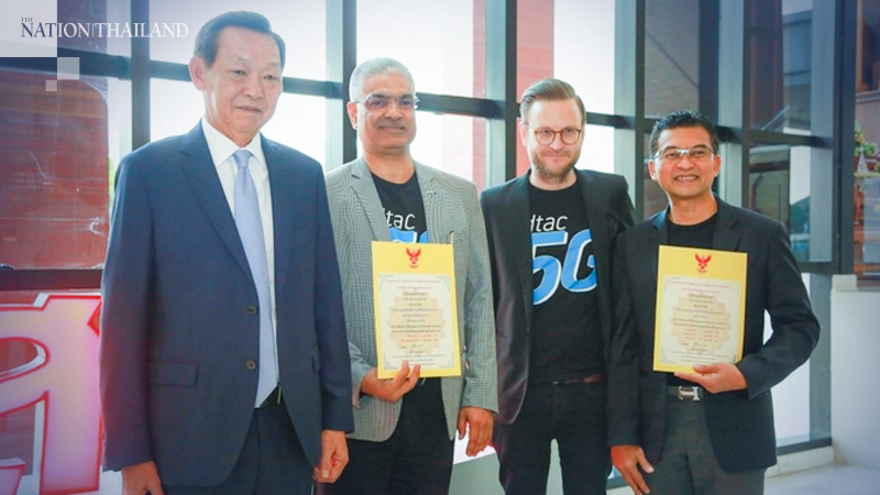 Dtac takes possession of 26GHz 5G licences Dtac takes possession of 26GHz 5G licences