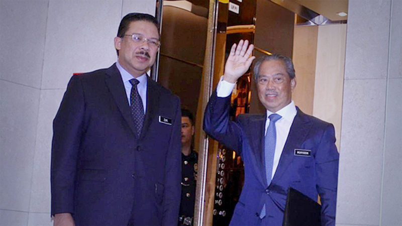 Muhyiddin clocks in at Perdana Putra Muhyiddin clocks in at Perdana Putra