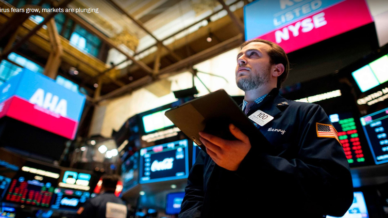 Recession fears grow as Wall Street investors predict wild week for stocks Recession fears grow as Wall Street investors predict wild week for stocks