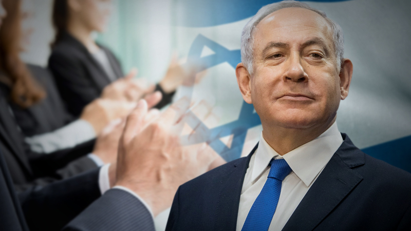 Netanyahu ahead in Israeli election, exit polls show, bringing him to brink of governing majority Netanyahu ahead in Israeli election, exit polls show, bringing him to brink of governing majority