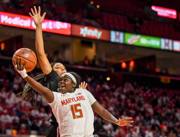 Ashley Owusu has 150 steals this season. MUST CREDIT: Washington Post photo by Jonathan Newton
