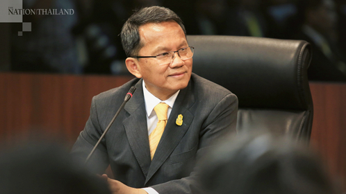 Minister of Justice Somsak Thepsutin