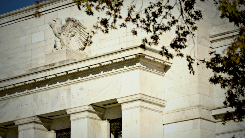 The Marriner S. Eccles Federal Reserve building in Washington on Nov. 17, 2017. MUST CREDIT: Bloomberg photo by Andrew Harrer.
